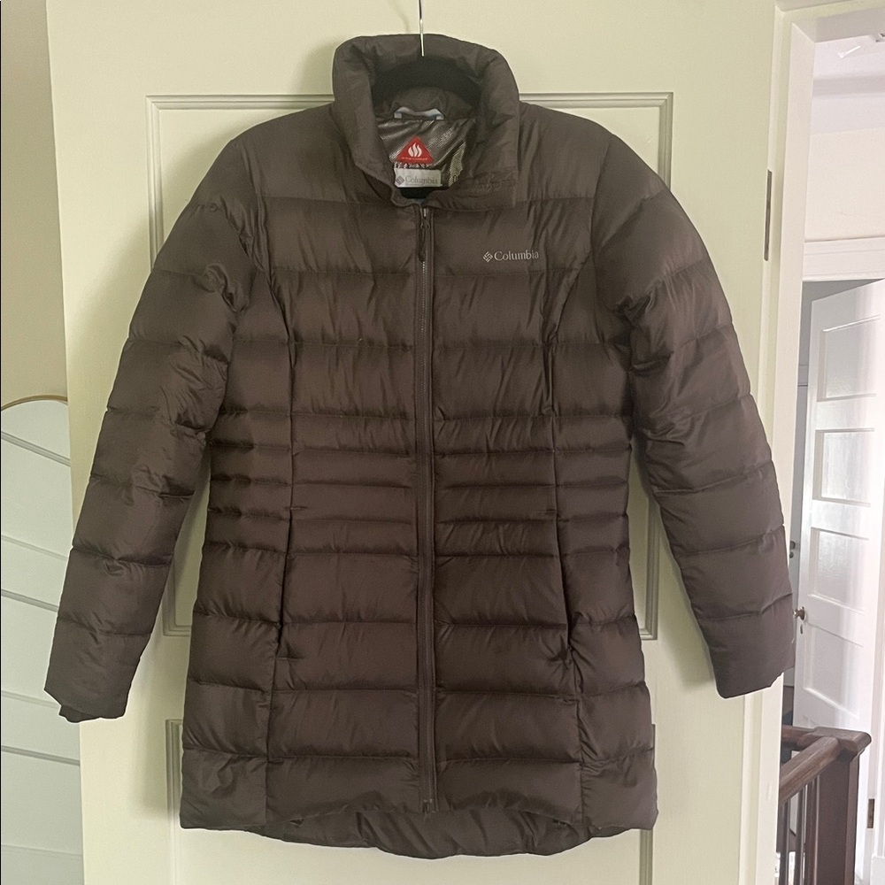 Columbia Women's Dark Brownish/Gray Puffer Coat